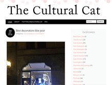 Tablet Screenshot of culturalcat.com